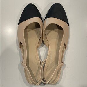 Elegant Black and Tan Women's Shoes